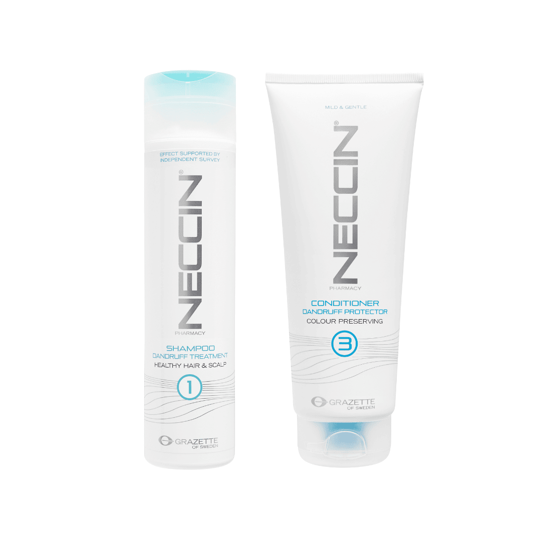 Neccin 1 Shampoo, Dandruff treatment + Neccin 3 Conditioner, Dandruff Protection